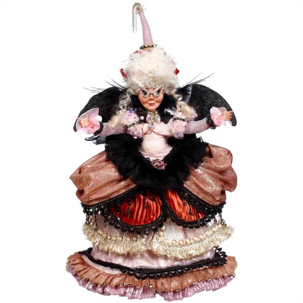 NEW MARK ROBERTS let them eat cake witch small 13" - signed by the artist in mul